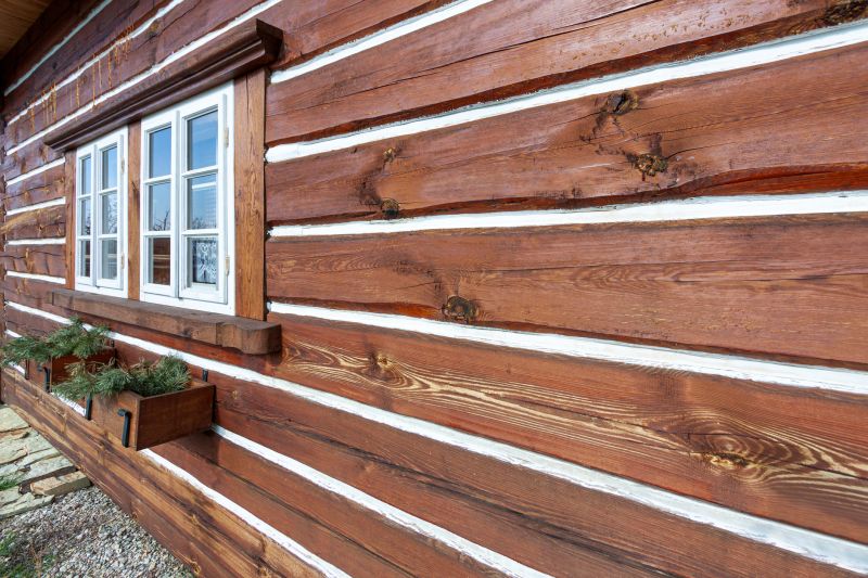 Cabin Siding Installation